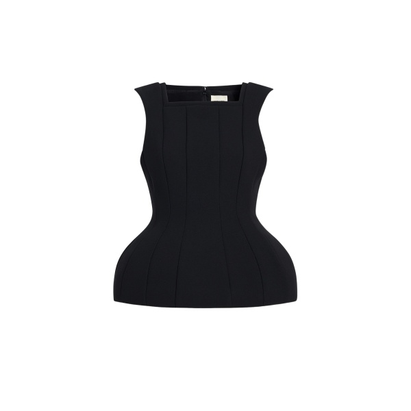 Khaite Dani Top in Black
