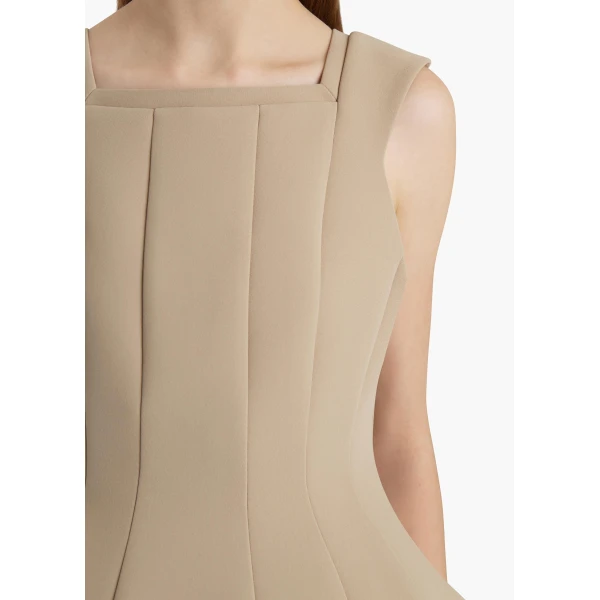 Khaite Dani Top in Tea Stain, view 5