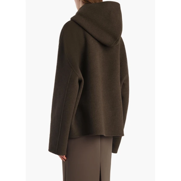 Khaite Dolem Jacket in Army Melange, view 4