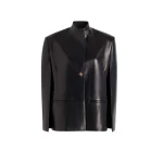 Khaite Dolso Jacket in Black Leather