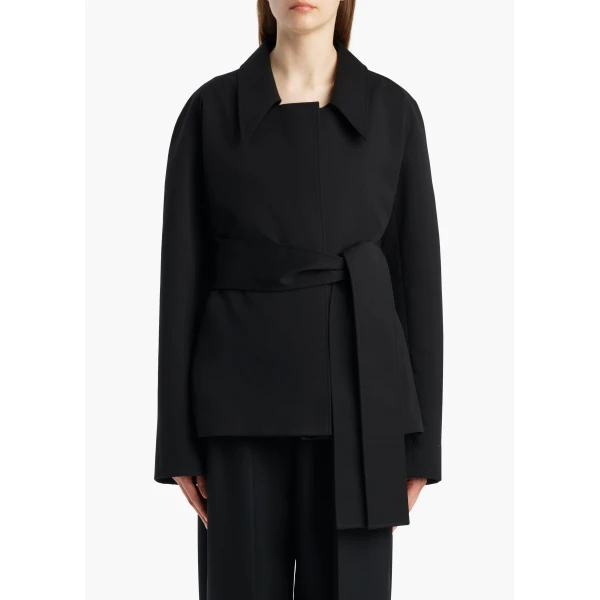 Khaite Emint Jacket in Black, view 3
