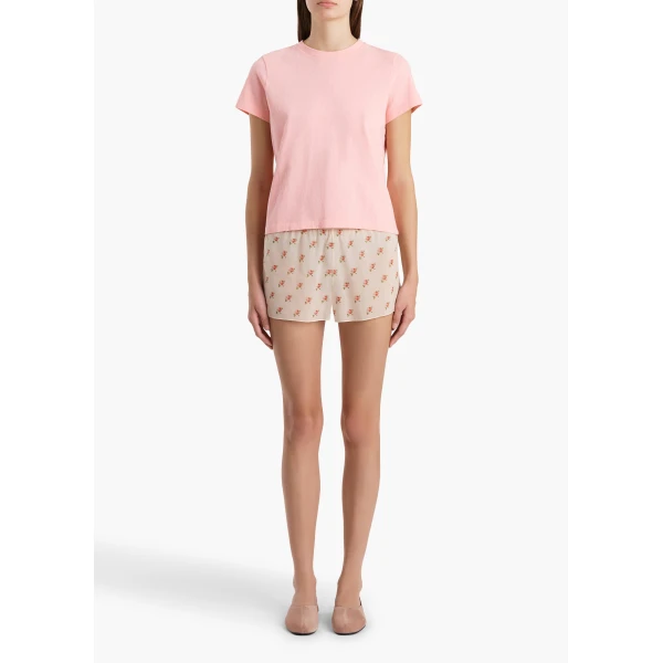 Khaite Emmylou T-Shirt in Petal Top, view 2