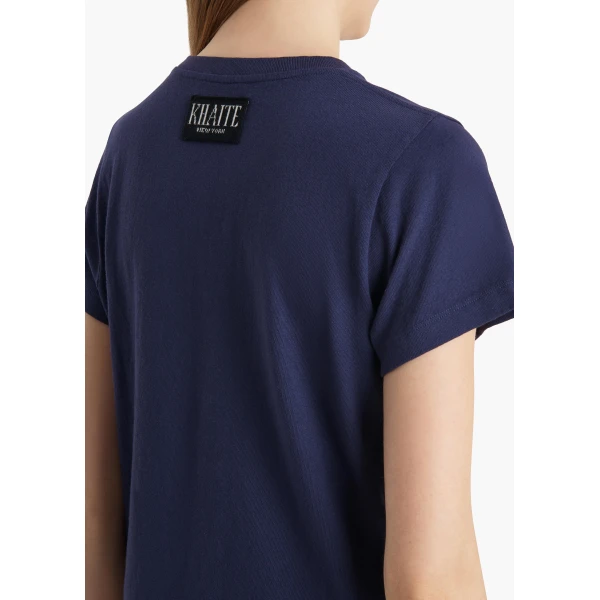 Khaite Emmylou T-Shirt in Royal Top, view 5
