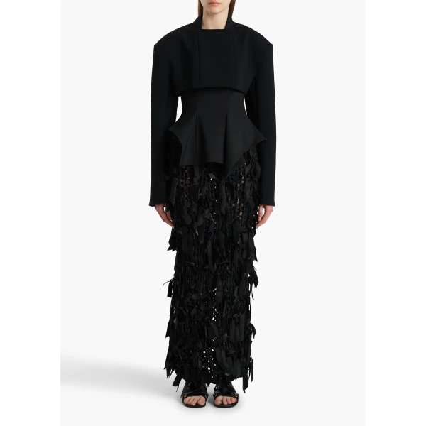 Khaite Fenla Jacket in Black, view 2