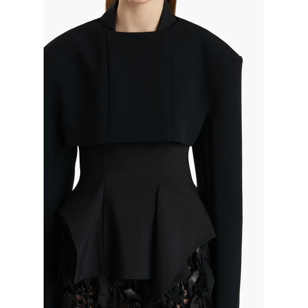 Khaite Fenla Jacket in Black, view 5
