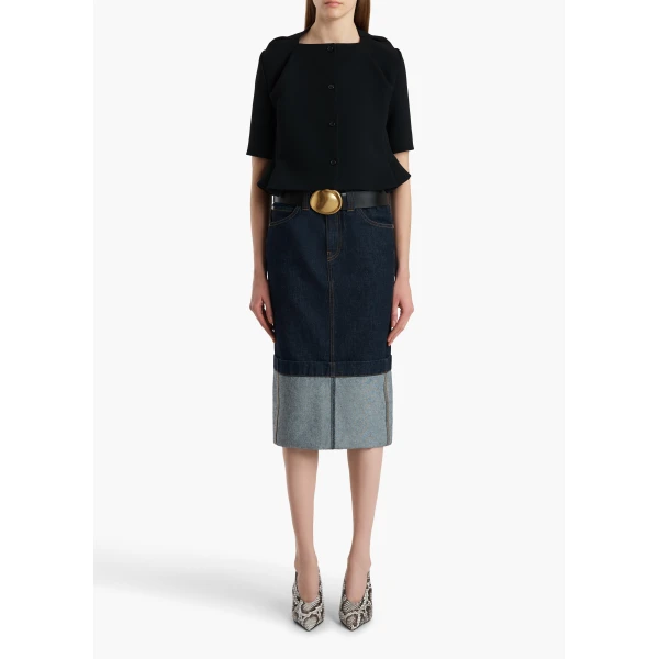 Khaite Franc Jacket in Black, view 2