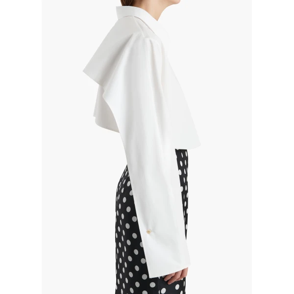 Khaite Fritz Top in Chalk, view 5