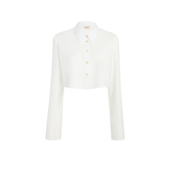 Khaite Fritz Top in Chalk
