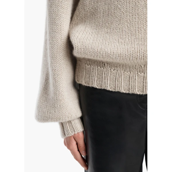 Khaite Gemma Sweater in Dove, view 6