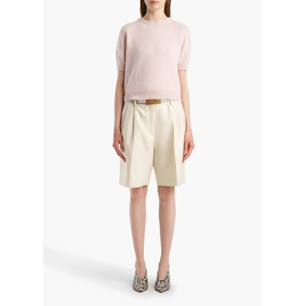 Khaite Golden Sweater in Dusty Rose, view 2