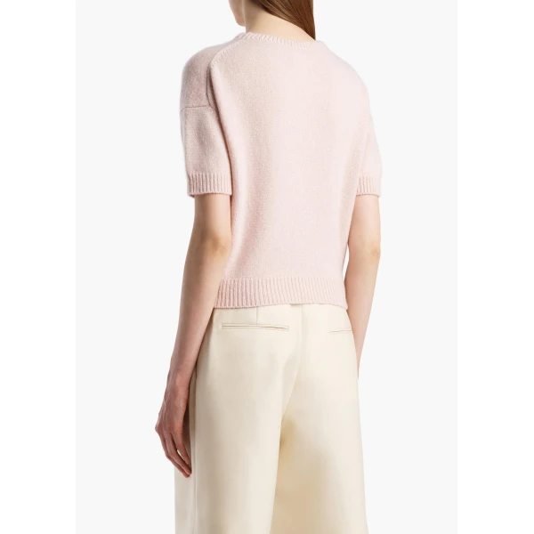Khaite Golden Sweater in Dusty Rose, view 4