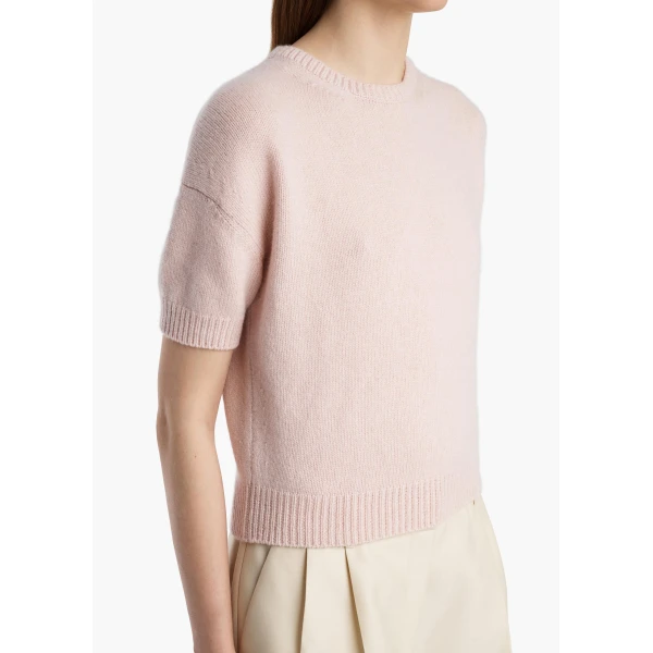 Khaite Golden Sweater in Dusty Rose, view 5