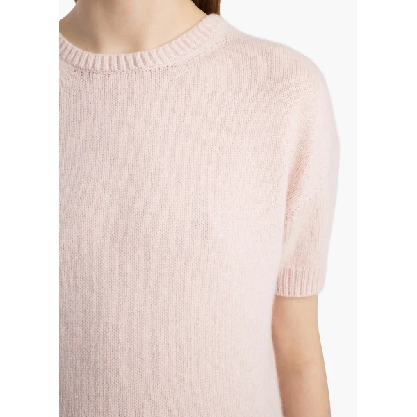 Khaite Golden Sweater in Dusty Rose, view 6