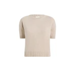Khaite Golden Sweater in Sepia