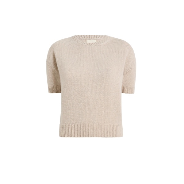 Khaite Golden Sweater in Sepia