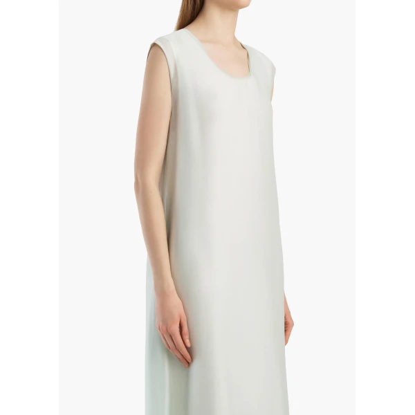 Khaite Grier Dress in Ice Green, view 5