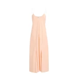 Khaite Iben Dress in Light Peach