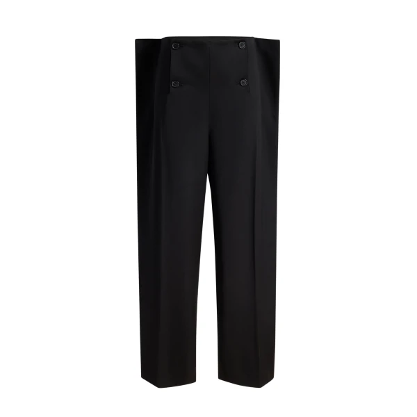 Khaite Ila Pant in Black