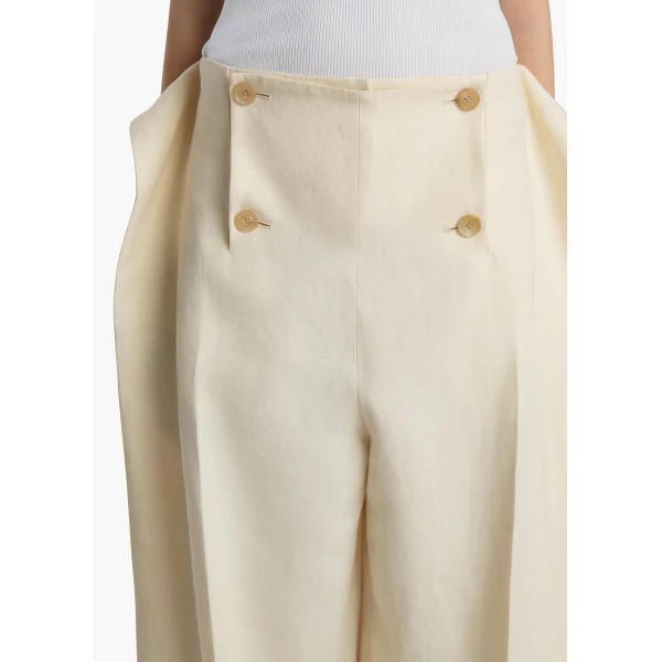 Khaite Ila Pant in Natural, view 5