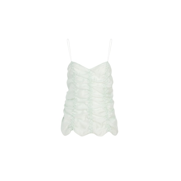 Khaite Inara Top in Ice Green