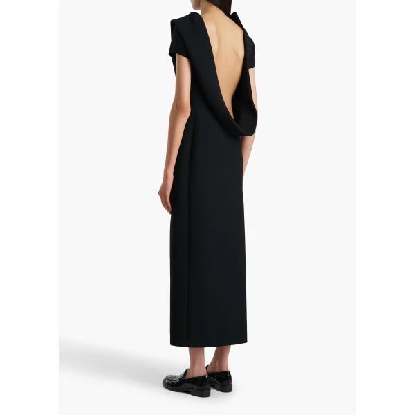 Khaite Iryl Dress in Black, view 4
