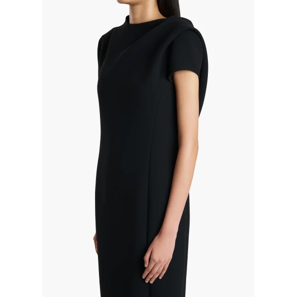 Khaite Iryl Dress in Black, view 5