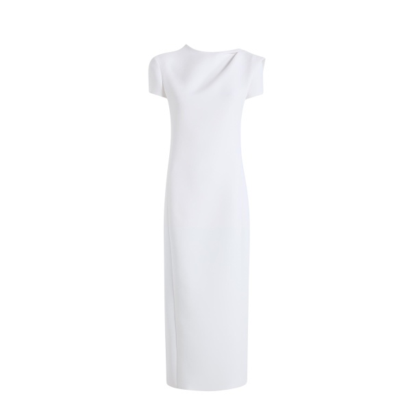 Khaite Iryl Dress in Chalk