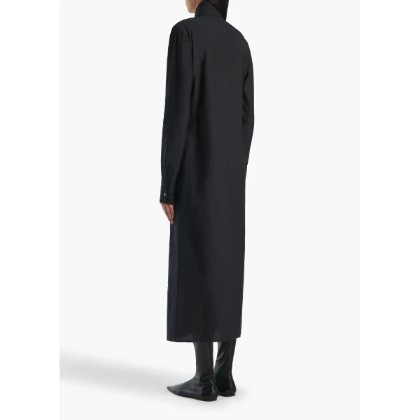 Khaite Ivanna Dress in Black, view 3
