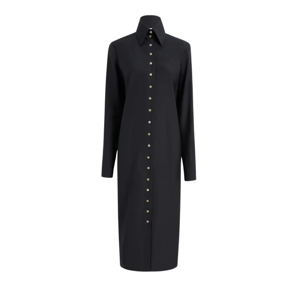 Khaite Ivanna Dress in Black