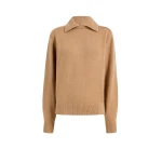 Khaite Jackson Sweater in Camel