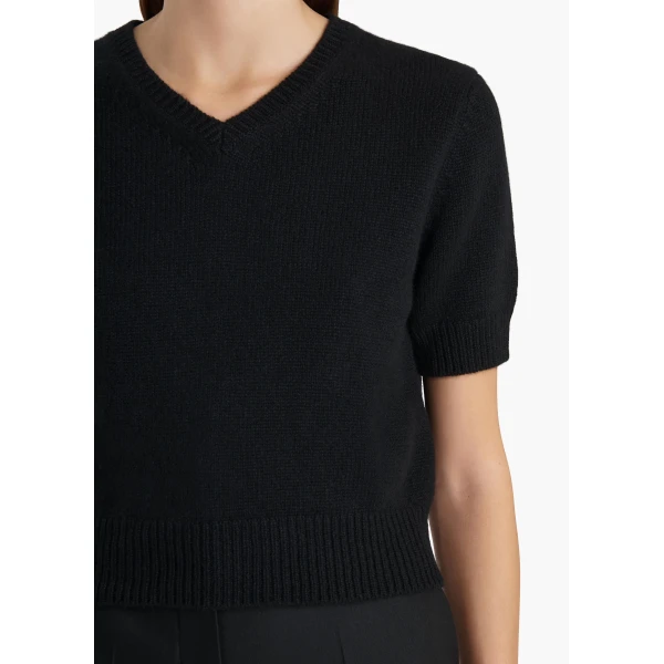 Khaite Jas Sweater in Black, view 5