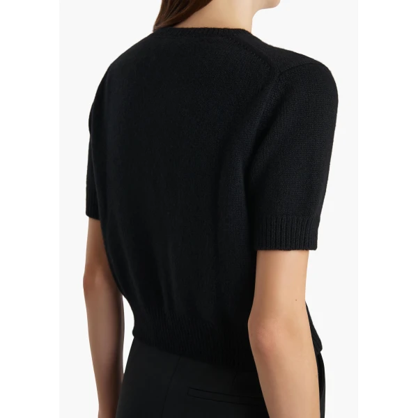 Khaite Jas Sweater in Black, view 6