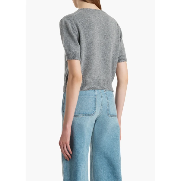 Khaite Jas Sweater in Fog, view 4