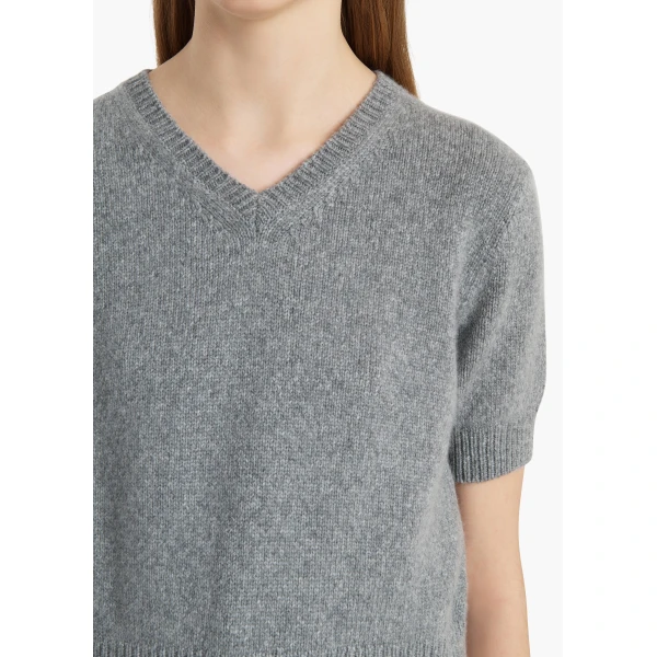 Khaite Jas Sweater in Fog, view 5