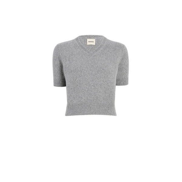 Khaite Jas Sweater in Fog