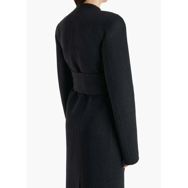 Khaite Jelson Coat in Charcoal, view 6