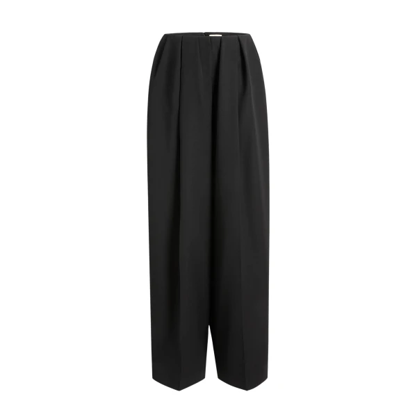 Khaite Kaia Pant in Black Wool