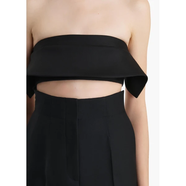 Khaite Kelsi Top in Black, view 5