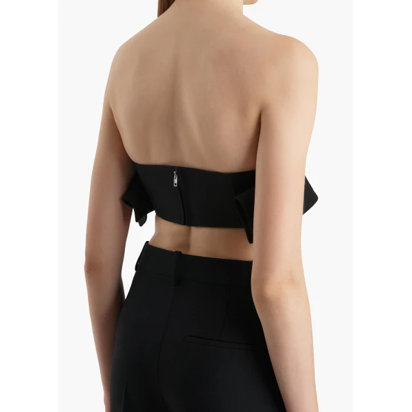 Khaite Kelsi Top in Black, view 6