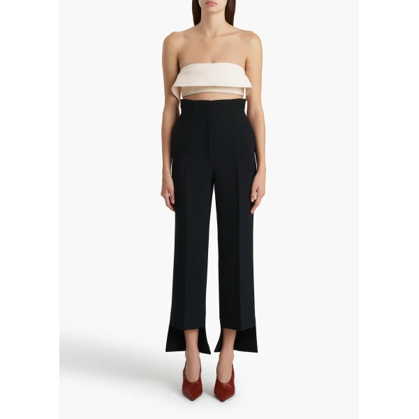 Khaite Kelsi Top in Cream, view 2