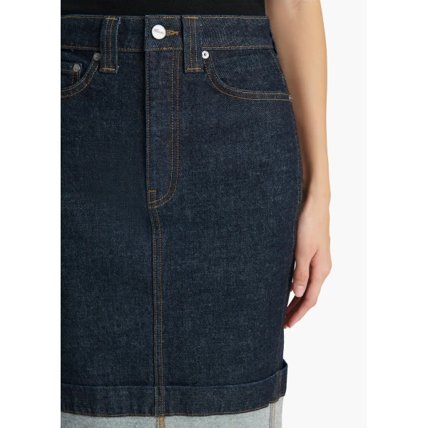 Khaite Kendra Skirt in Benson, view 5