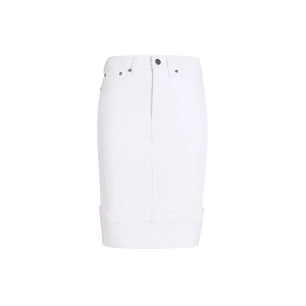 Khaite Kendra Skirt in White