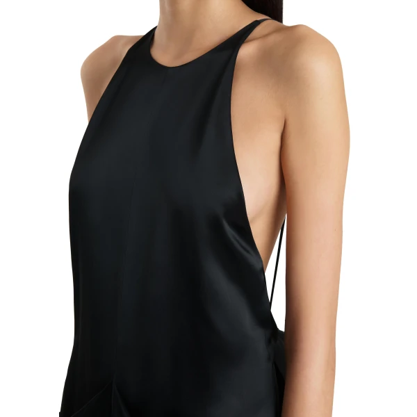 Khaite Kent Dress in Black, view 5