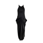 Khaite Kent Dress in Black