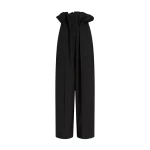 Khaite Kira Pant in Black Wool