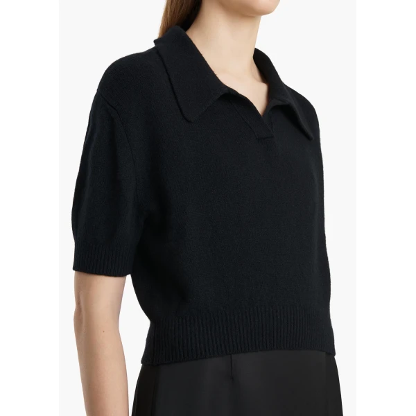 Khaite Leni Sweater in Black, view 4