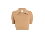 Khaite Leni Sweater in Camel