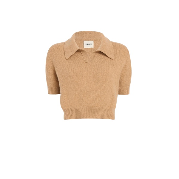 Khaite Leni Sweater in Camel