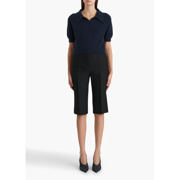 Khaite Leni Sweater in Midnight, view 2