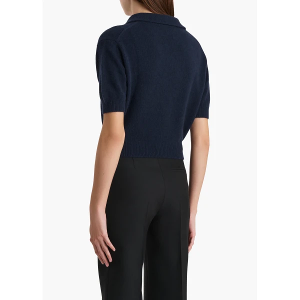 Khaite Leni Sweater in Midnight, view 4
